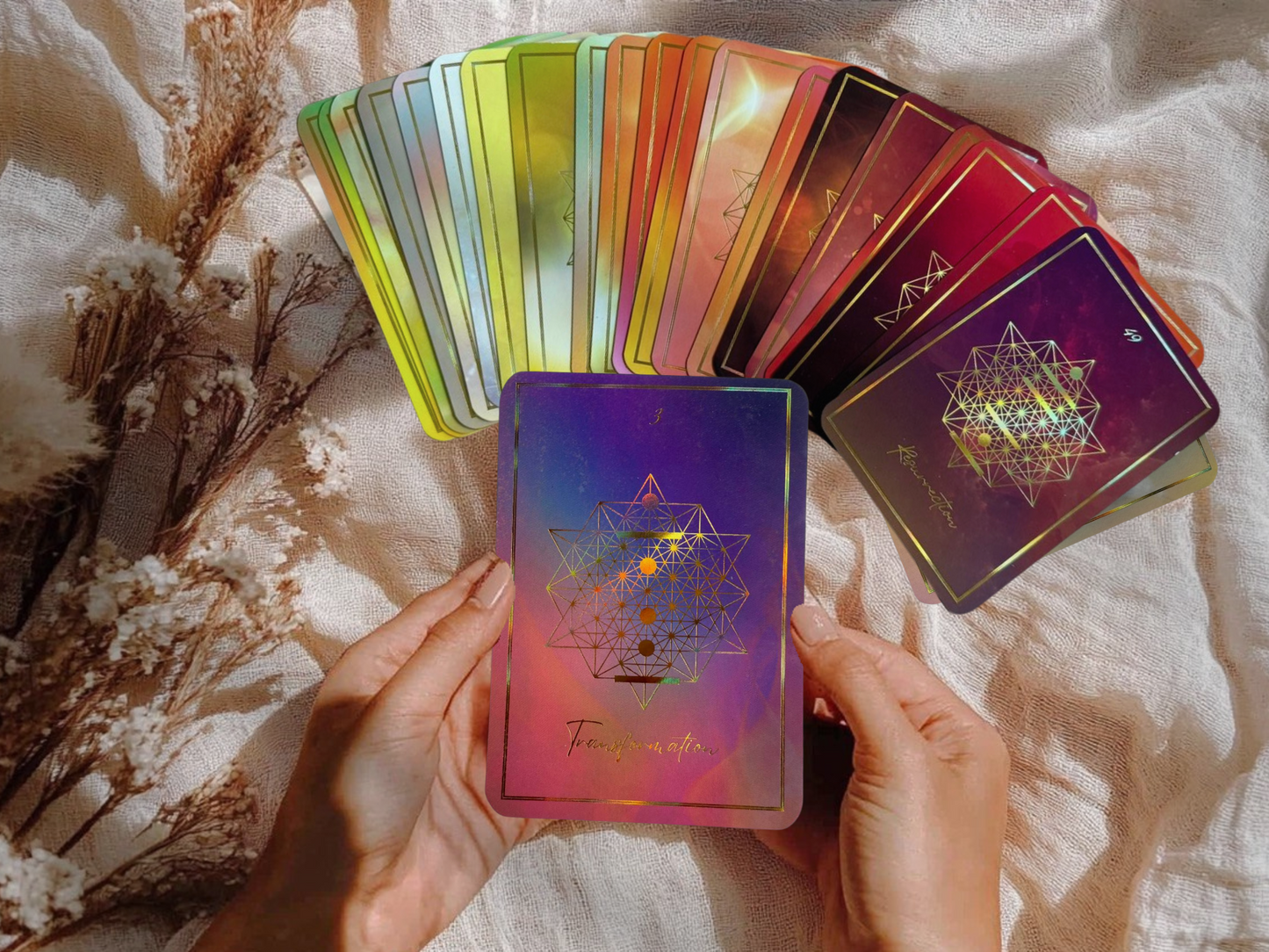 Original Fractals Of Light Oracle Deck